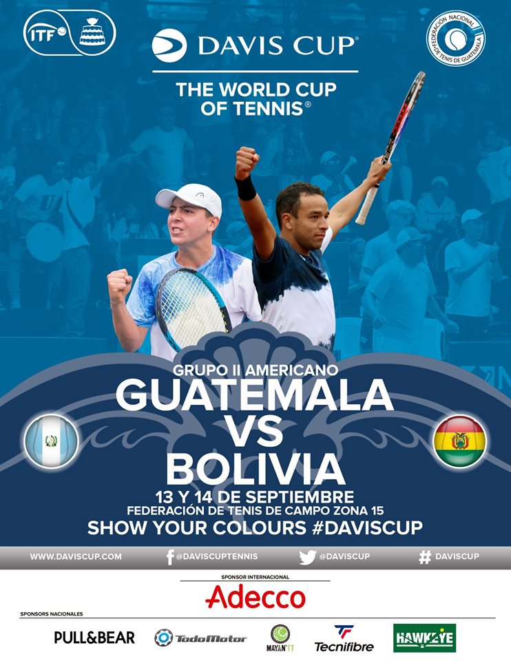 COPA DAVIS GUATEMALA VS BOLIVIA