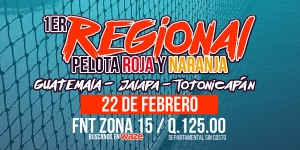 1er Regional Punto Rojo y Naranja