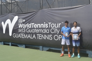 ¡Evan Zhu, el primer campeón del Tenis Open M15!