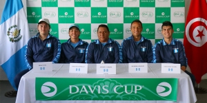 Equipo Guatemalteco listo para Copa Davis